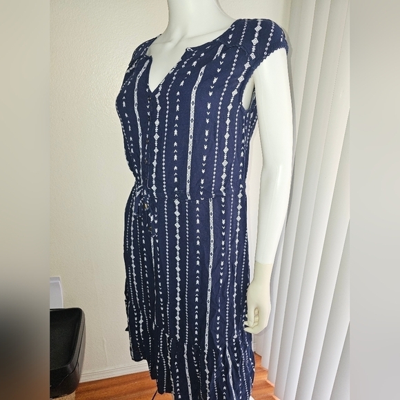 Dresses & Skirts - Tribal Print Drawstring Dress